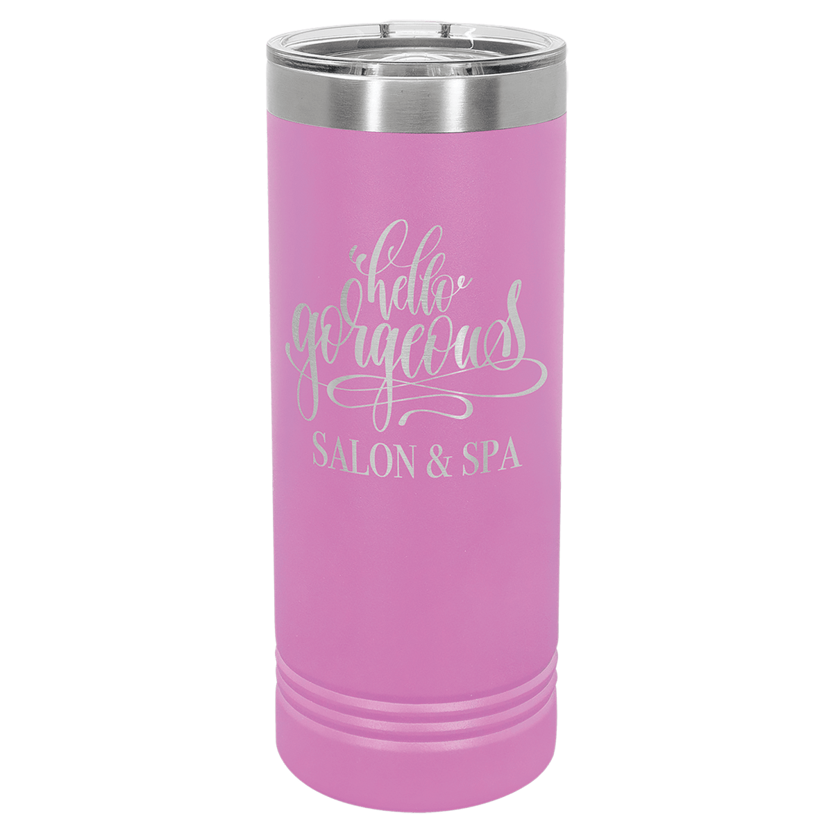 22 oz. Stainless Steel Skinny Tumbler with Slider Lid