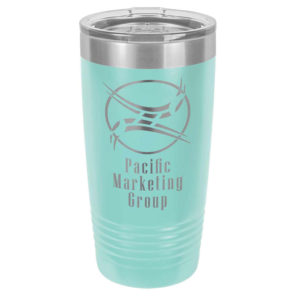 20 oz. Stainless Steel Vacuum Insulated Ringneck Tumbler with Clear Lid
