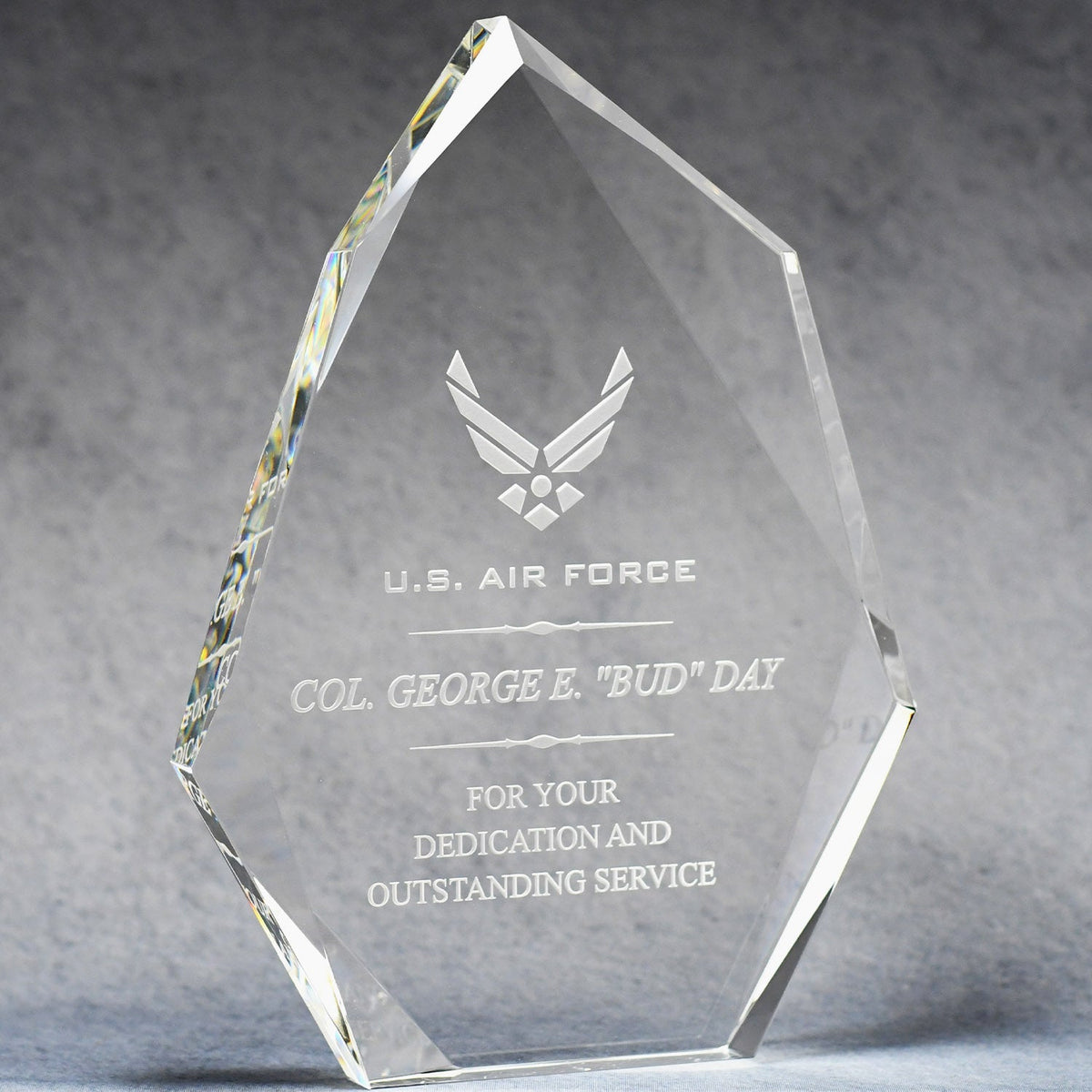Multi-Faceted Optic Crystal Award
