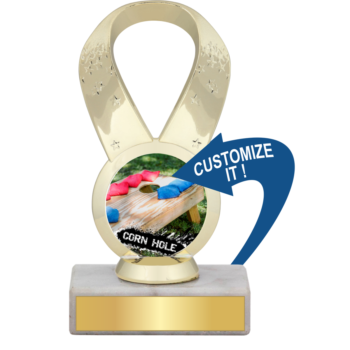 Ribbon Figure Activity Insert Holder